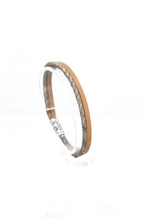 دستبند جواهر قهوه ای زنانه چرم Carrera - کد 96929035