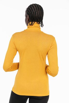 بادی زرد زنانه یقه ماهیگیر DISENTIS MODEST - کد 97059843