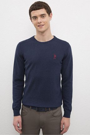 پلیور سرمه ای مردانه ساده U.S. Polo Assn. - کد 71339060