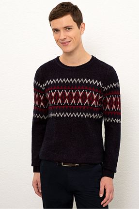 پلیور سرمه ای مردانه ساده U.S. Polo Assn. - کد 78536896