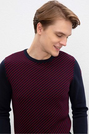 پلیور سرمه ای مردانه تنگ U.S. Polo Assn. - کد 32586064