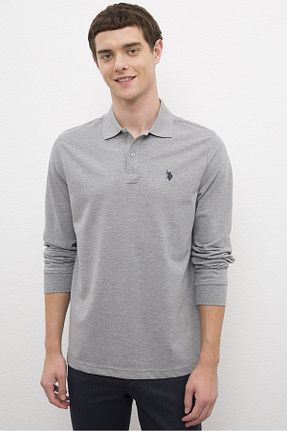 سوئیشرت طوسی مردانه ساده U.S. Polo Assn. - کد 52870542