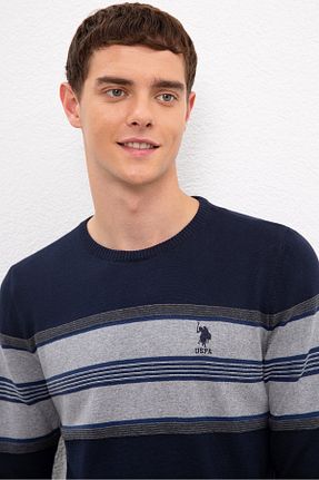 پلیور سرمه ای مردانه رگولار U.S. Polo Assn. - کد 52870713