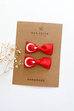 گیره سر قرمز بچه گانه پلی استر Babys Nur Erten - کد 53004469