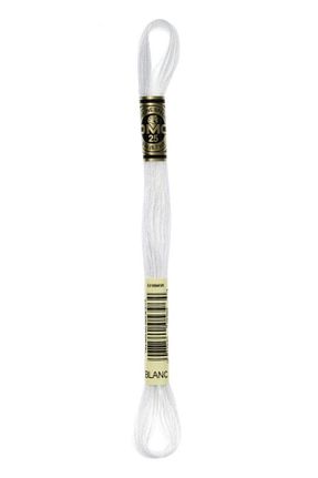 نخ گلدوزی سفید DMC - کد 97155657
