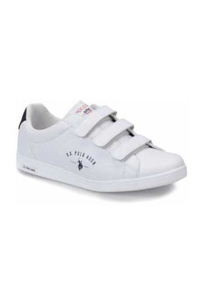 کفش اسنیکر سفید مردانه چسبی U.S. Polo Assn. - کد 4929882
