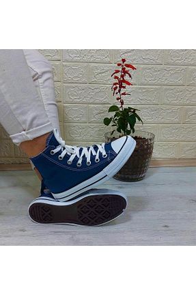 کفش اسنیکر آبی زنانه بند دار Fiyra - کد 761244782