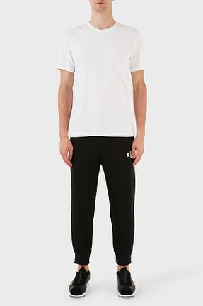 شلوار کرمگن مشکی مردانه پاچه تنگ Armani Exchange - کد 761765545