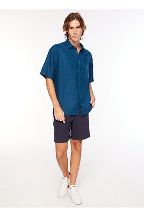 پیراهن فیروزه ای مردانه رگولار Bikkembergs - کد 761456851