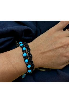 دستبند جواهر آبی زنانه منجق Major Butik - کد 761507145