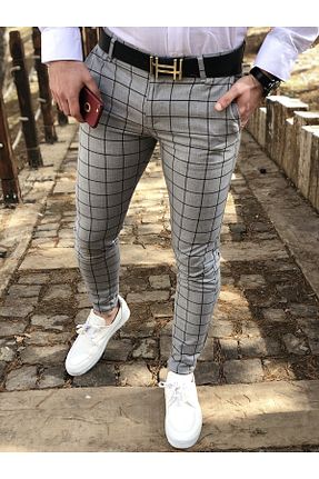 شلوار طوسی مردانه پنبه ای ukdwear - کد 90855901