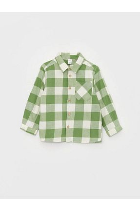 پیراهن سبز بچه گانه رگولار LC Waikiki - کد 762227161