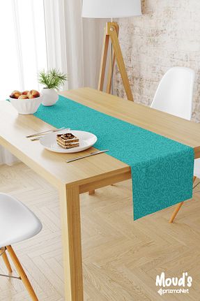 سرویس آمریکائی فیروزه ای مستطیل Moud