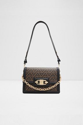 کیف دوشی مشکی زنانه چرم مصنوعی Aldo - کد 762527315
