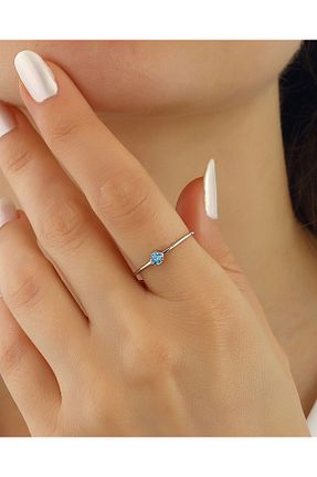 انگشتر نقره سفید زنانه 925 عیار MEKS JEWELS - کد 762688000