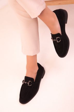 کفش کژوال مشکی زنانه پلی اورتان پاشنه کوتاه ( 4 - 1 cm ) پاشنه ساده کد 757537264