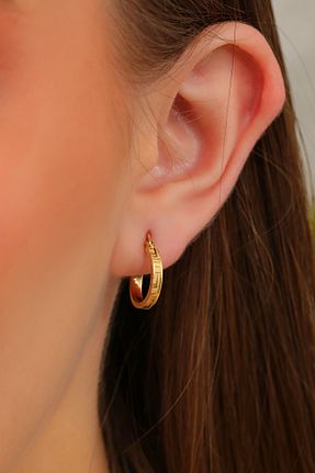 گوشواره طلا زرد زنانه 14 عیار PRENSES PIRLANTA - کد 761578214