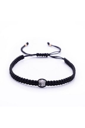 دستبند جواهر مشکی زنانه سنگ طبیعی Adore Shop - کد 761316914