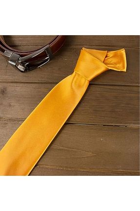 کراوات نارنجی مردانه ساتن Trenderrs - کد 761033907