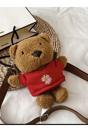 کیف دوشی قهوه ای زنانه پارچه ای synshop - کد 739670650