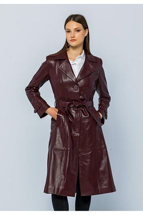 کت زرشکی زنانه رگولار Basics&More - کد 761551326