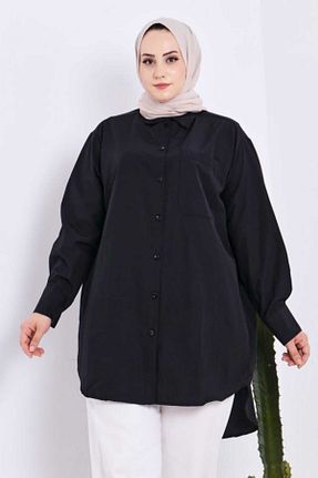 پیراهن سایز بزرگ مشکی زنانه کارگو Patika - کد 344316104
