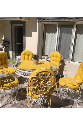 کوسن باغچه زرد Fitsdekor - کد 348686690