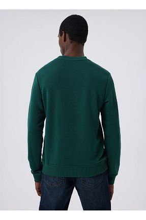 سوئیشرت سبز مردانه ساده Lee Cooper - کد 762134565