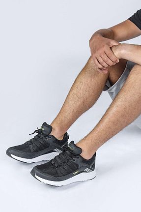 کفش اسنیکر مشکی مردانه بند دار Jump - کد 762247925
