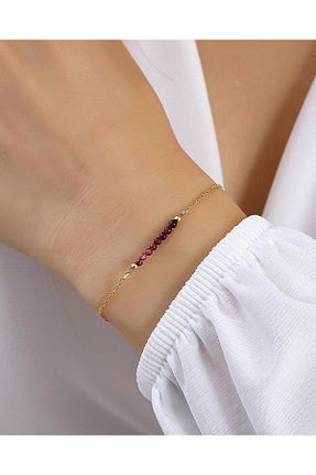 دستبند نقره طلائی زنانه 925 عیار MEKS JEWELS - کد 762337782