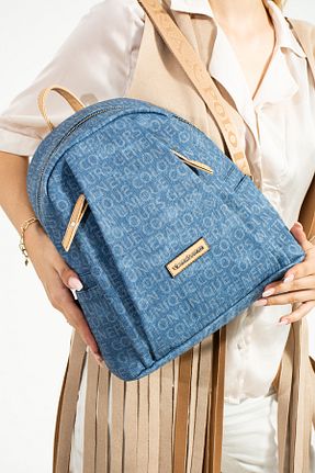 کوله پشتی سرمه ای زنانه سایز متوسط unique crane bags - کد 762578816