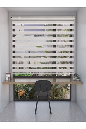 پرده کشوئی بژ Zebra Demor Home - کد 762959719
