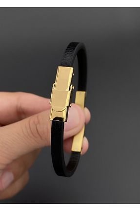 دستبند استیل (فولاد) مشکی زنانه استیل (فولاد) JOLL - کد 763707073
