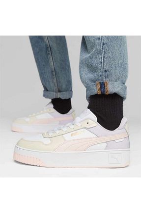 کفش اسنیکر سفید زنانه بند دار Puma - کد 763861957