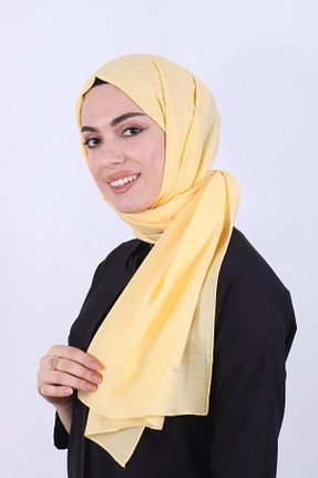 شال زرد زنانه ویسکون Armine - کد 218346916