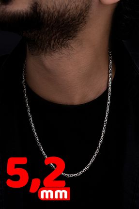 گردنبند نقره مردانه 925 عیار OSMANLI GÜMÜŞ - کد 37552621