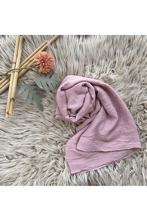 شال صورتی زنانه پنبه ای Dolce - کد 735385443