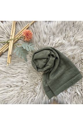 شال خاکی زنانه پنبه ای Dolce - کد 735385434