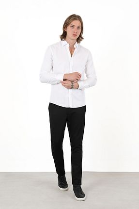 شلوار مشکی مردانه بافتنی UFK MODA - کد 453816754