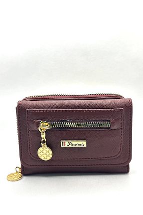 کیف پول زرشکی زنانه سایز متوسط sinbEsg - کد 761545441