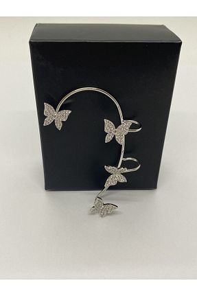 گوشواره غضروفی جواهر زنانه برنجی ÖZTUĞ AKSESUAR - کد 274496971