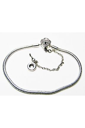 دستبند نقره زنانه 925 عیار lilahgümüştr - کد 764573061