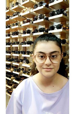 عینک محافظ نور آبی قهوه ای زنانه پلاستیک POLOEXCHANGEE - کد 764409066