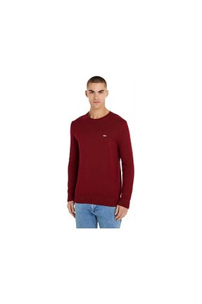 پلیور قرمز مردانه ساده Tommy Hilfiger - کد 763791969