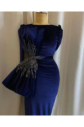 پارچه سرمه ای MODELİSA - کد 763098763