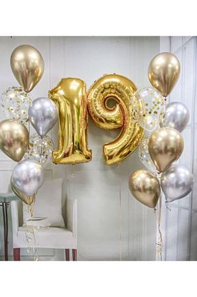 بادکنک طلائی MERİ PARTİ - کد 763176092