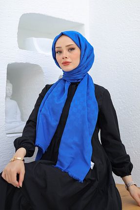 شال سرمه ای زنانه ویسکون Esarp Center - کد 763930712