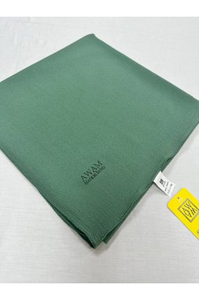 روسری سبز شیفون AWAM SILK - کد 764503410