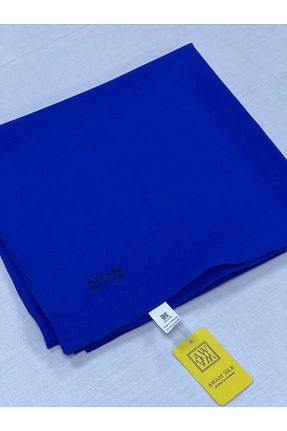 روسری سرمه ای شیفون AWAM SILK - کد 764157257