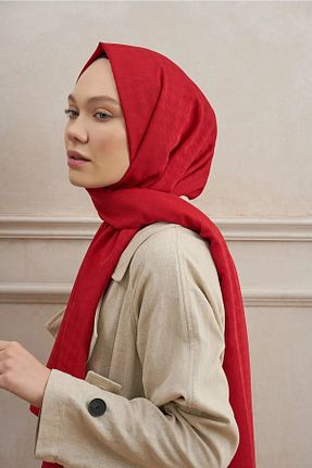 شال قرمز زنانه ALLURİNG - کد 764255237